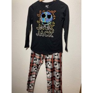 Disney Tim Burton's Nightmare before Christmas pajama set size small